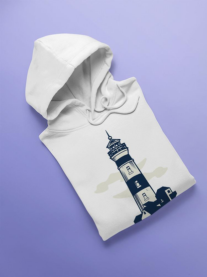 Lighthouse Sketch Hoodie -SPIdeals Designs