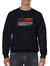 Nure American Flag Sweatshirt -SmartPrintsInk Designs