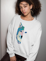 Wolf's Half Face Hoodie -SPIdeals Designs