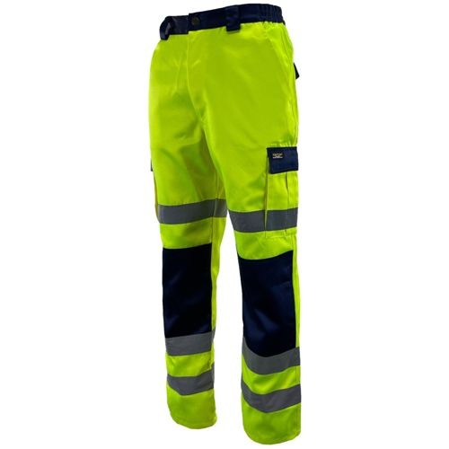 Hi Vis Polycotton Cargo Trousers - HV516
