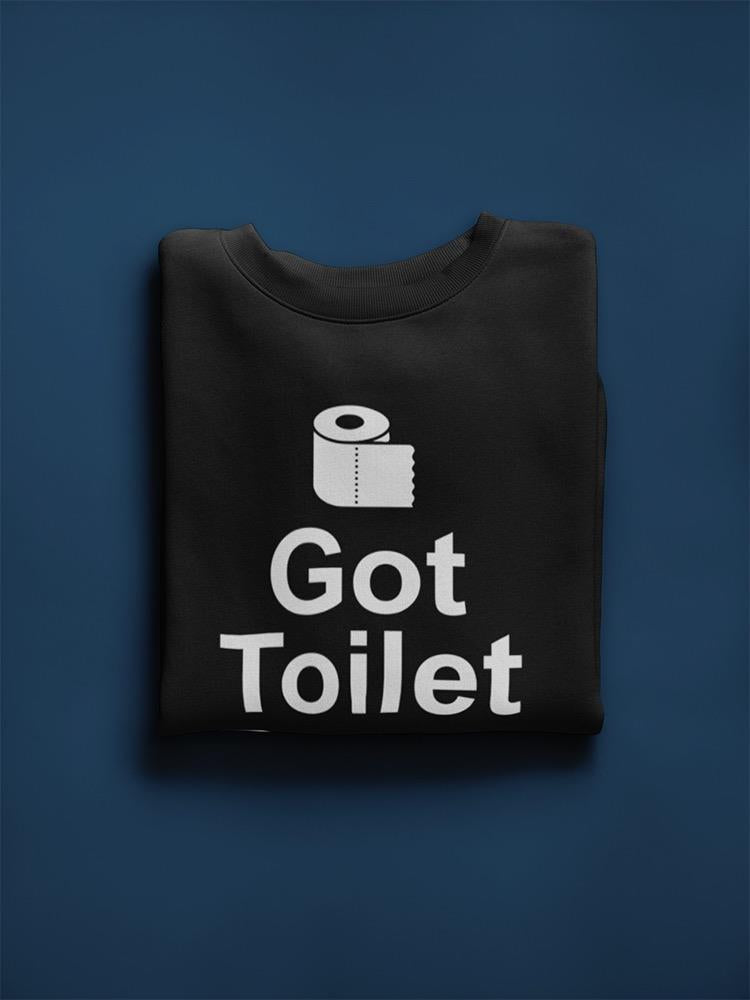 a black shirt with white text on it