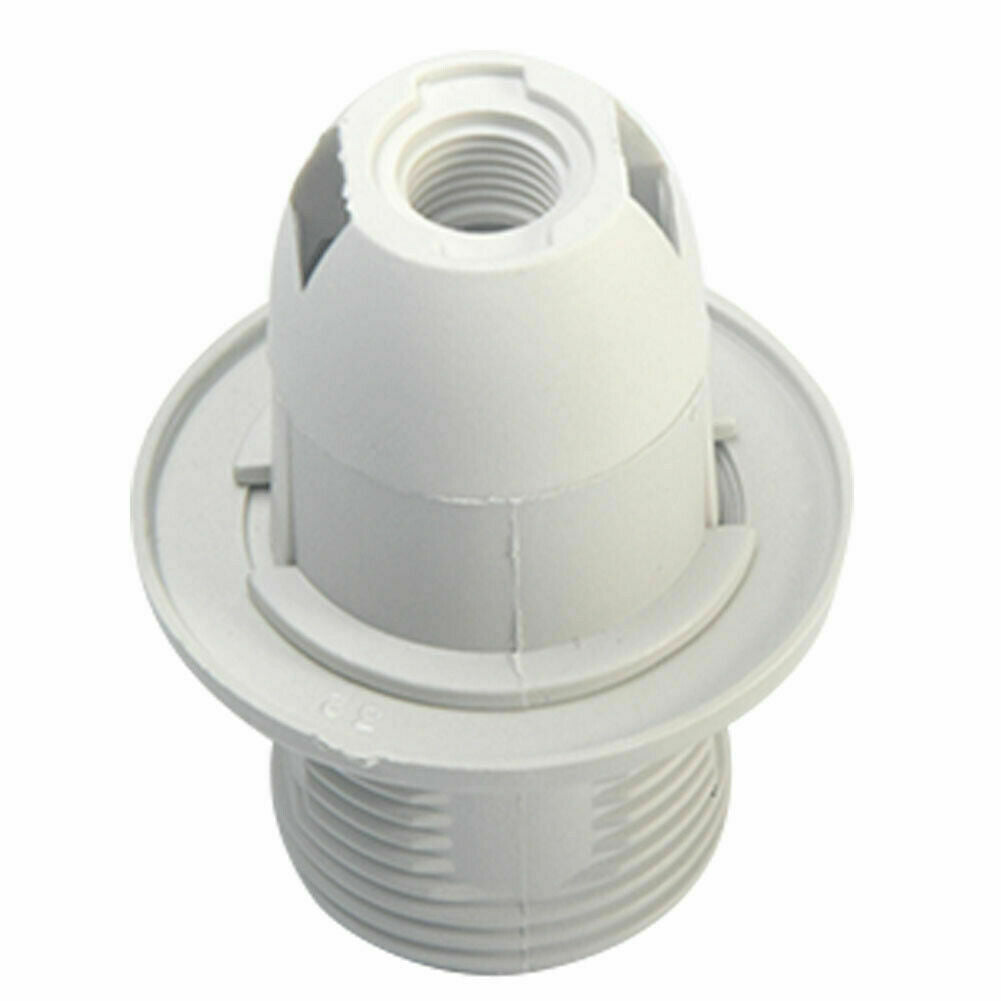 a white plastic object with a hole