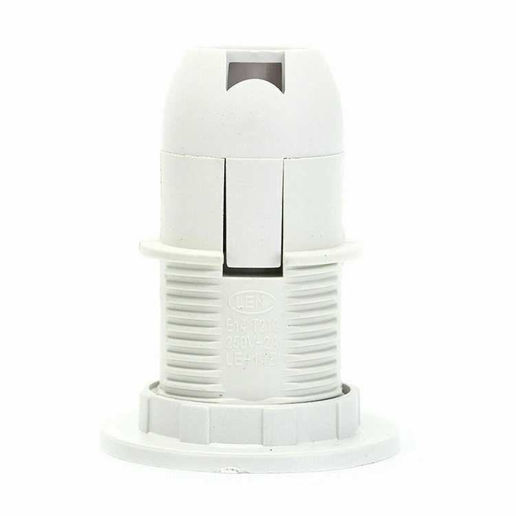 a white plastic object with a white background