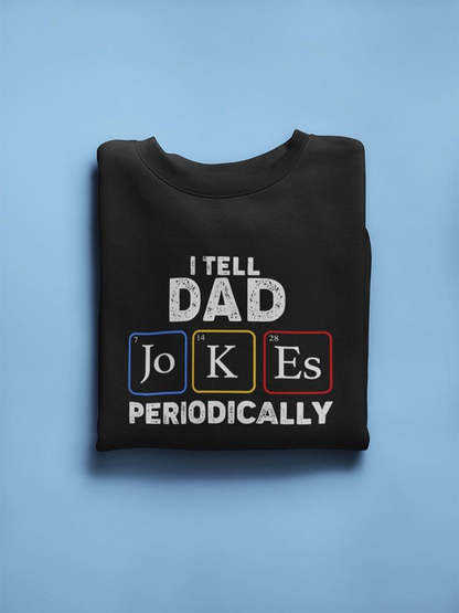 Dad Jokes Design Sweatshirt Men's -GoatDeals Designs