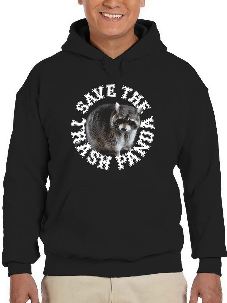Save The Trash Panda Hoodie -SmartPrintsInk Designs