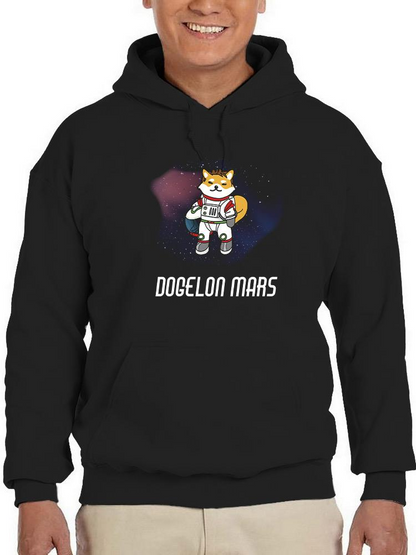Dogelon Mars Hoodie -SmartPrintsInk Designs