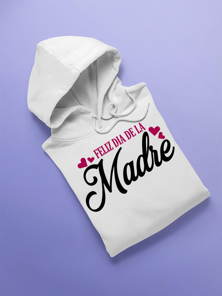 a white sweatshirt with a hood on it