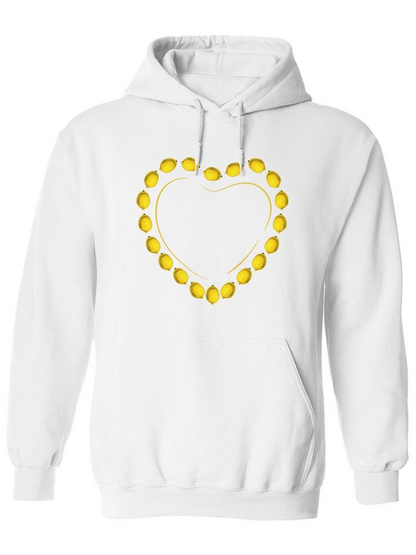 Lemon Heart Hoodie -SPIdeals Designs