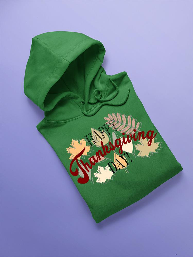 a green sweatshirt with a hood on it