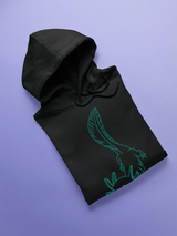 Axolotl Outline Hoodie -SPIdeals Designs