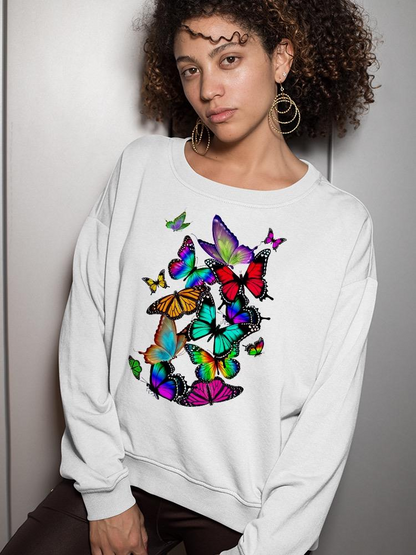 Cute Butterflies Hoodie -SPIdeals Designs