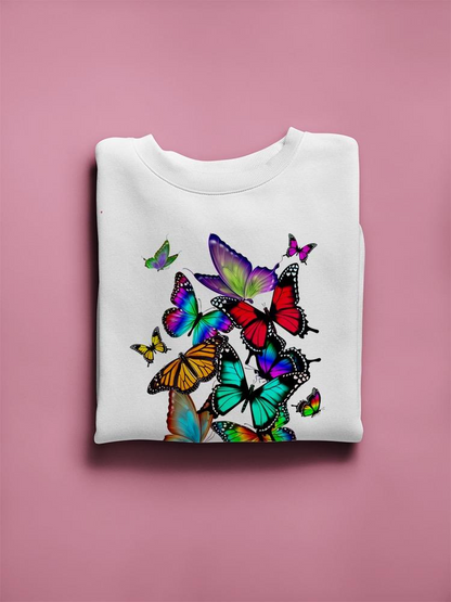 Cute Butterflies Hoodie -SPIdeals Designs