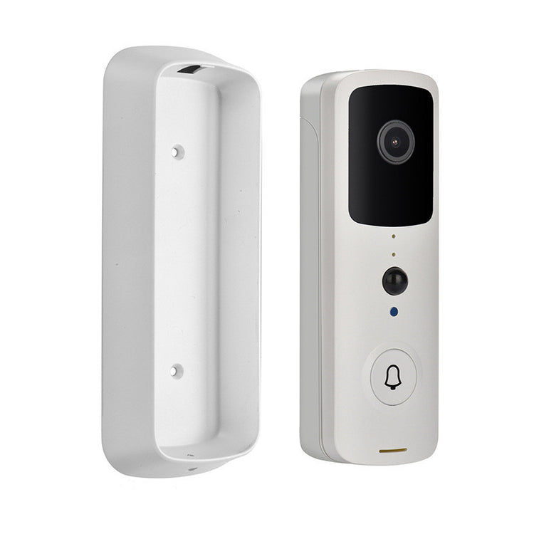 a white device with a black and black camera