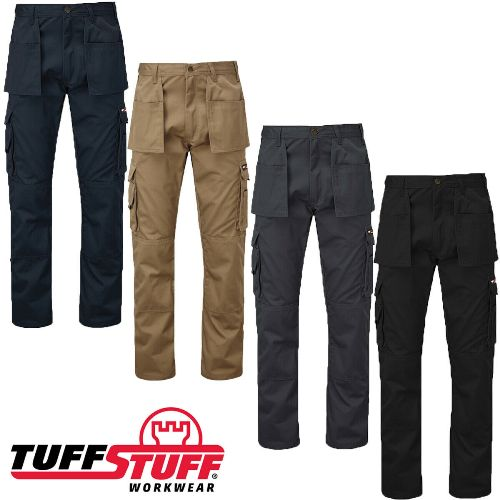 several different colored pants