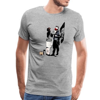 Banksy Anarchist Punk And His Mother Artwork T-Shirt