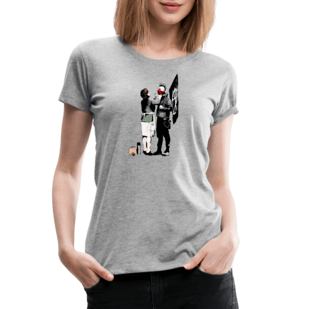 Banksy Anarchist Punk And His Mother Artwork T-Shirt