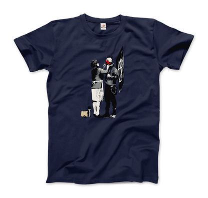 Banksy Anarchist Punk And His Mother Artwork T-Shirt