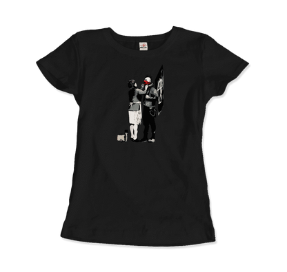Banksy Anarchist Punk And His Mother Artwork T-Shirt