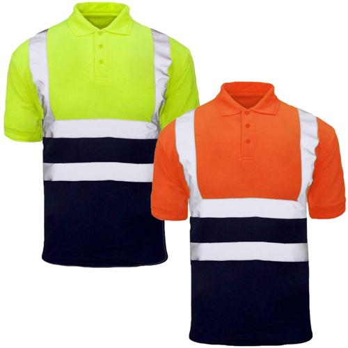 a pair of polo shirts