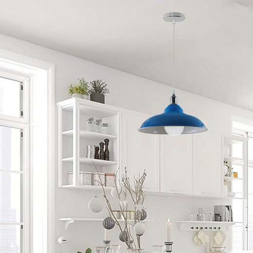 New Vintage Pendant Ceiling Shade Industrial Chandelier Flush mount Lighting UK~1176