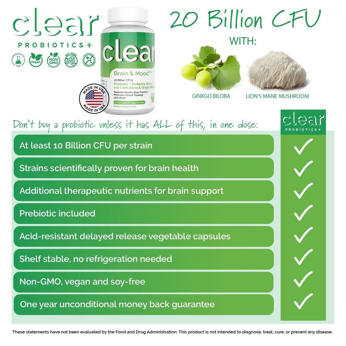 Clear Brain & Mood 2-Pack