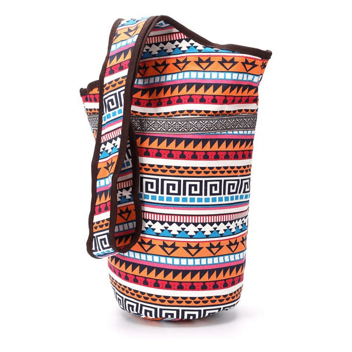 a colorful bag with a strap