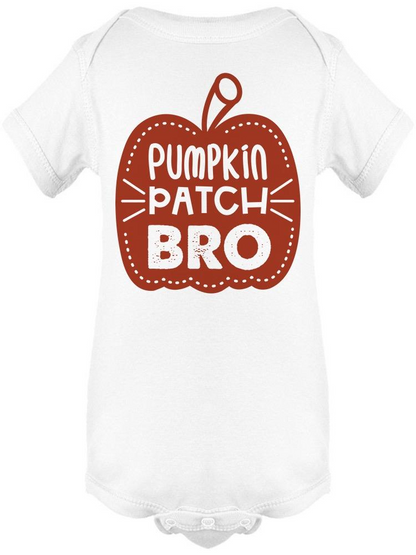 Pumpkin Patch Bro Baby's Bodysuit