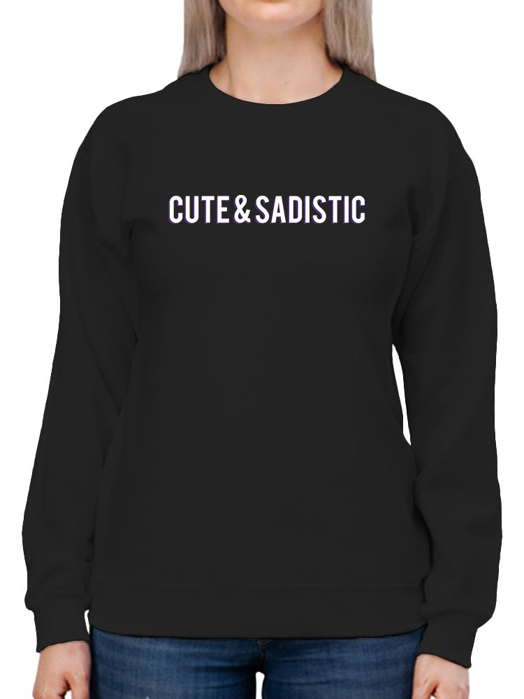 a person wearing a black sweatshirt