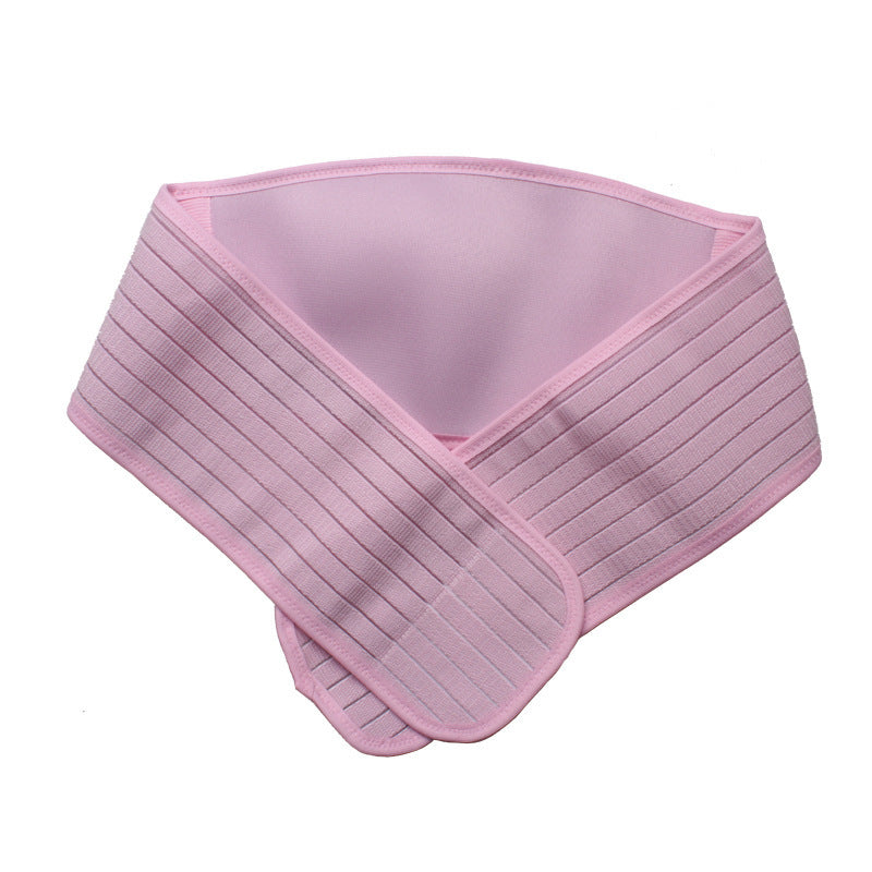a pink scarf with a white background