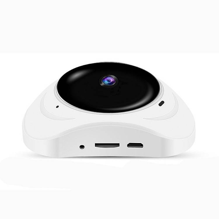 a white square object with a black circle