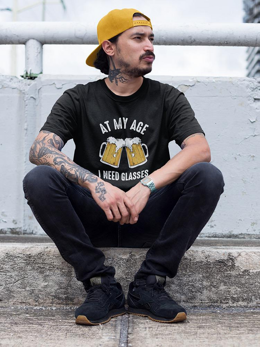 Need Glasses At My Age T-shirt -SmartPrintsInk Designs