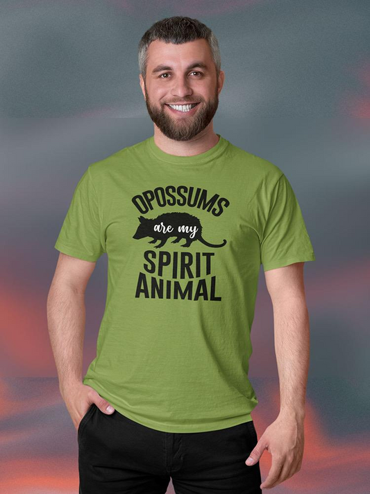 Opossums Are My Spirit Animal T-shirt -SmartPrintsInk Designs