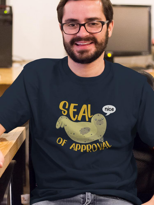 Seal Of Approval T-shirt -SmartPrintsInk Designs