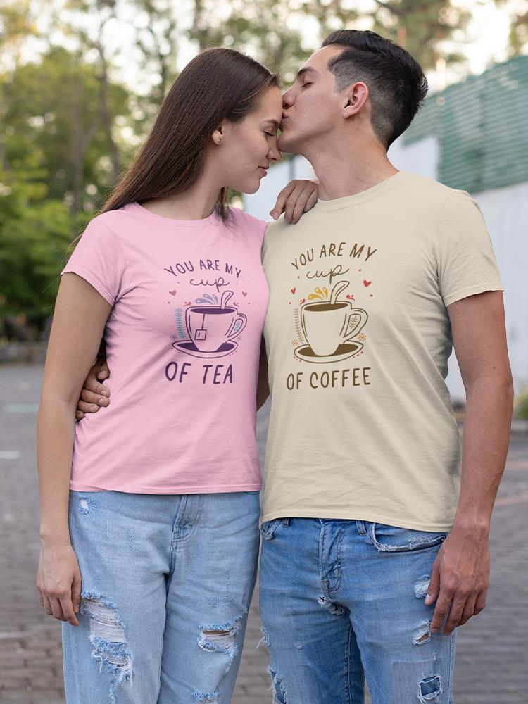 a man and woman kissing