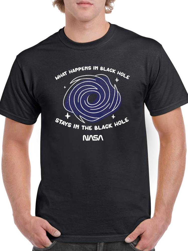 a man wearing a black shirt
