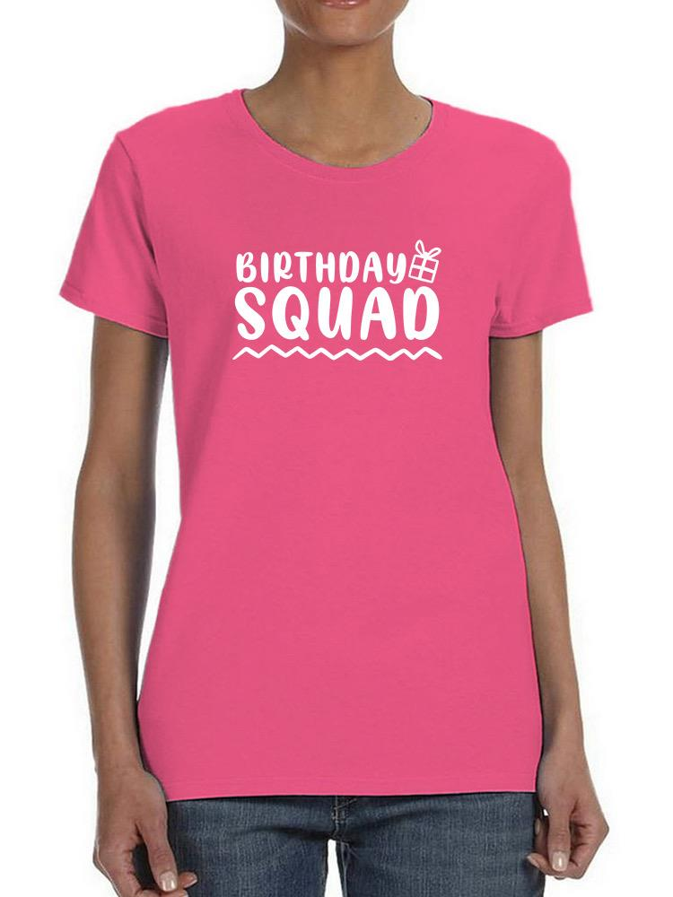 a woman wearing a pink shirt