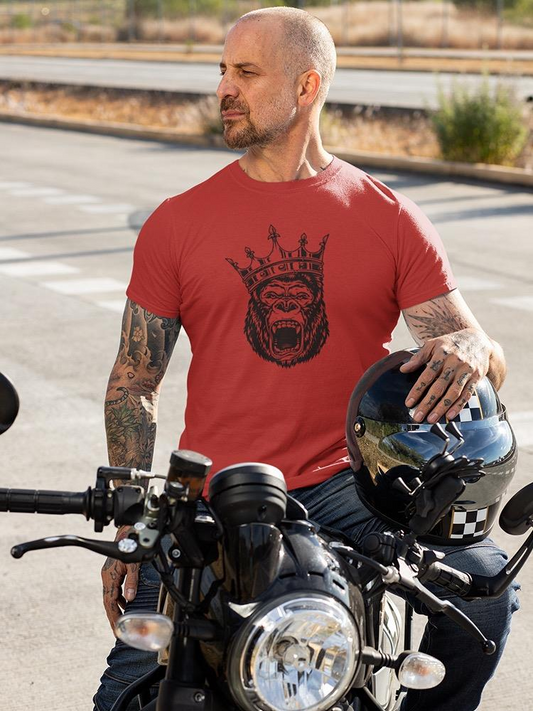 King Gorilla T-shirt -SPIdeals Designs