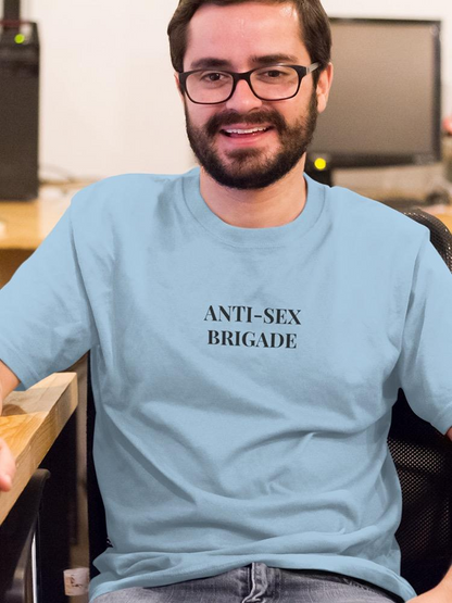 Anti-Sex Brigade T-shirt -SmartPrintsInk Designs