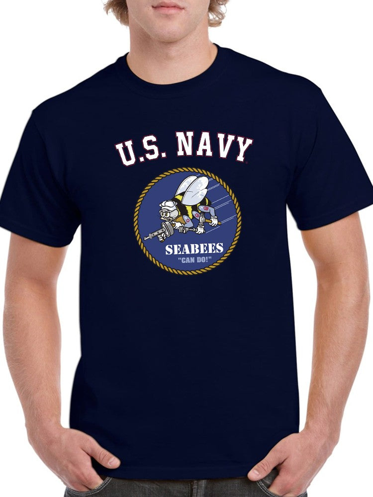 a man wearing a navy shirt