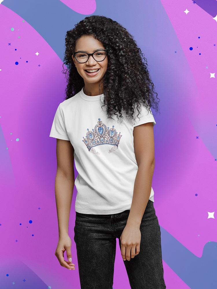 Blue Crown T-shirt -SPIdeals Designs