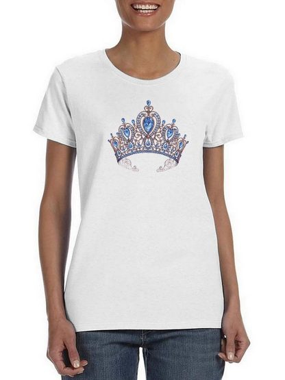 Blue Crown T-shirt -SPIdeals Designs