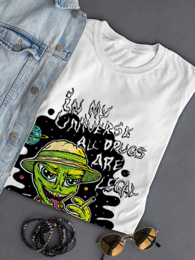 Alien Quote T-shirt -SmartPrintsInk Designs