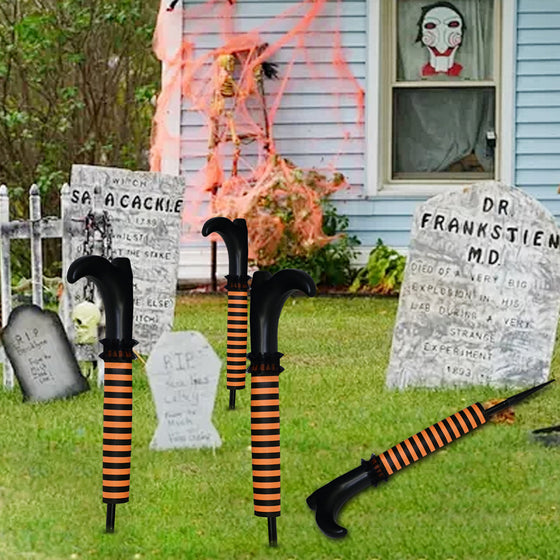 Inverted Elf Legs Halloween Yard Decoration