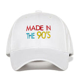 Short-Brim Embroidered Baseball Cap
