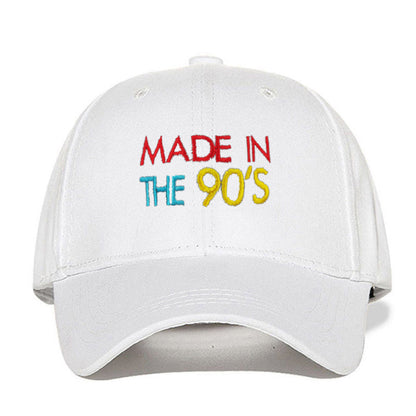 Embroidered baseball cap