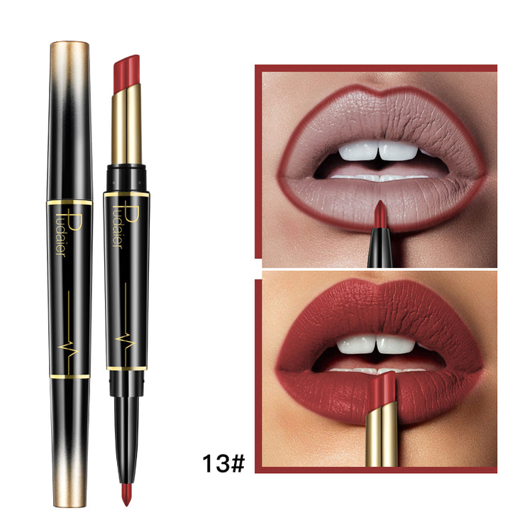 a close up of a lip liner