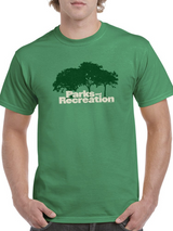 Parks And Recreation Forest T-shirt Parks And Recreation