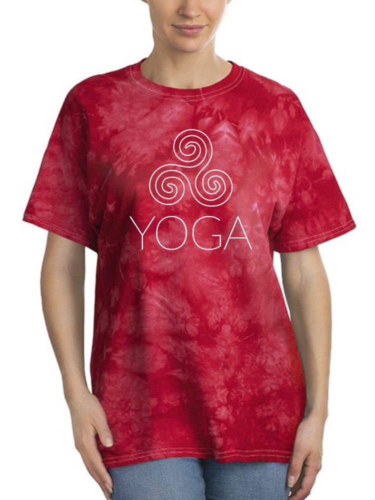 a person wearing a red shirt