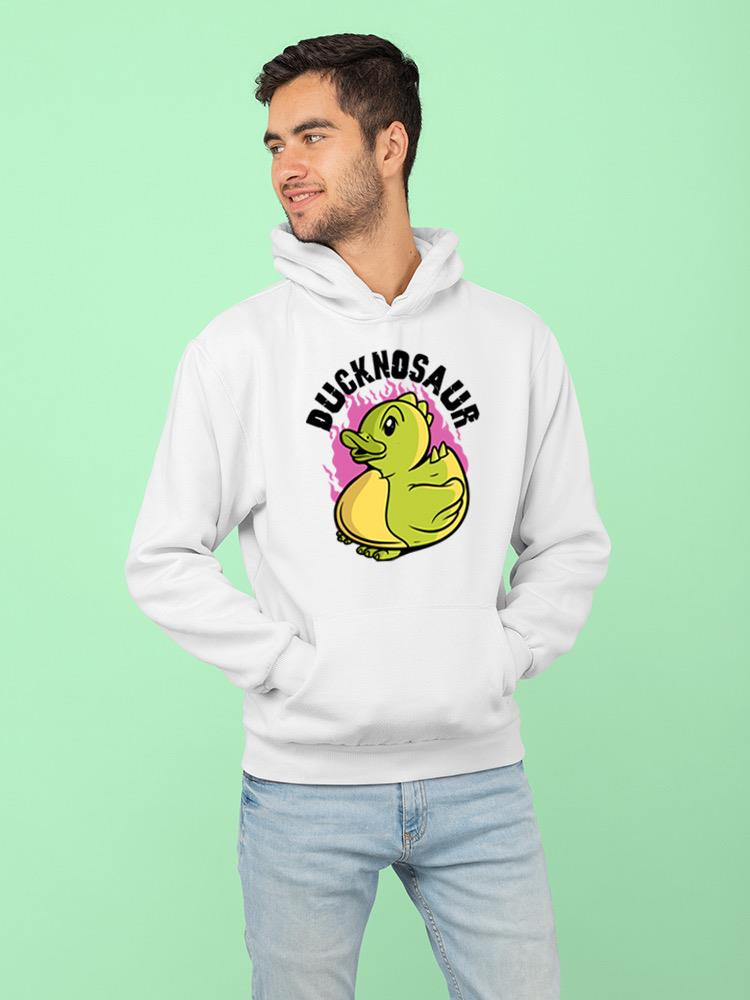Ducknosaur Hoodie -SmartPrintsInk Designs