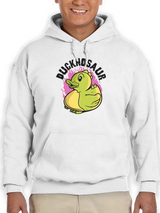 Ducknosaur Hoodie -SmartPrintsInk Designs
